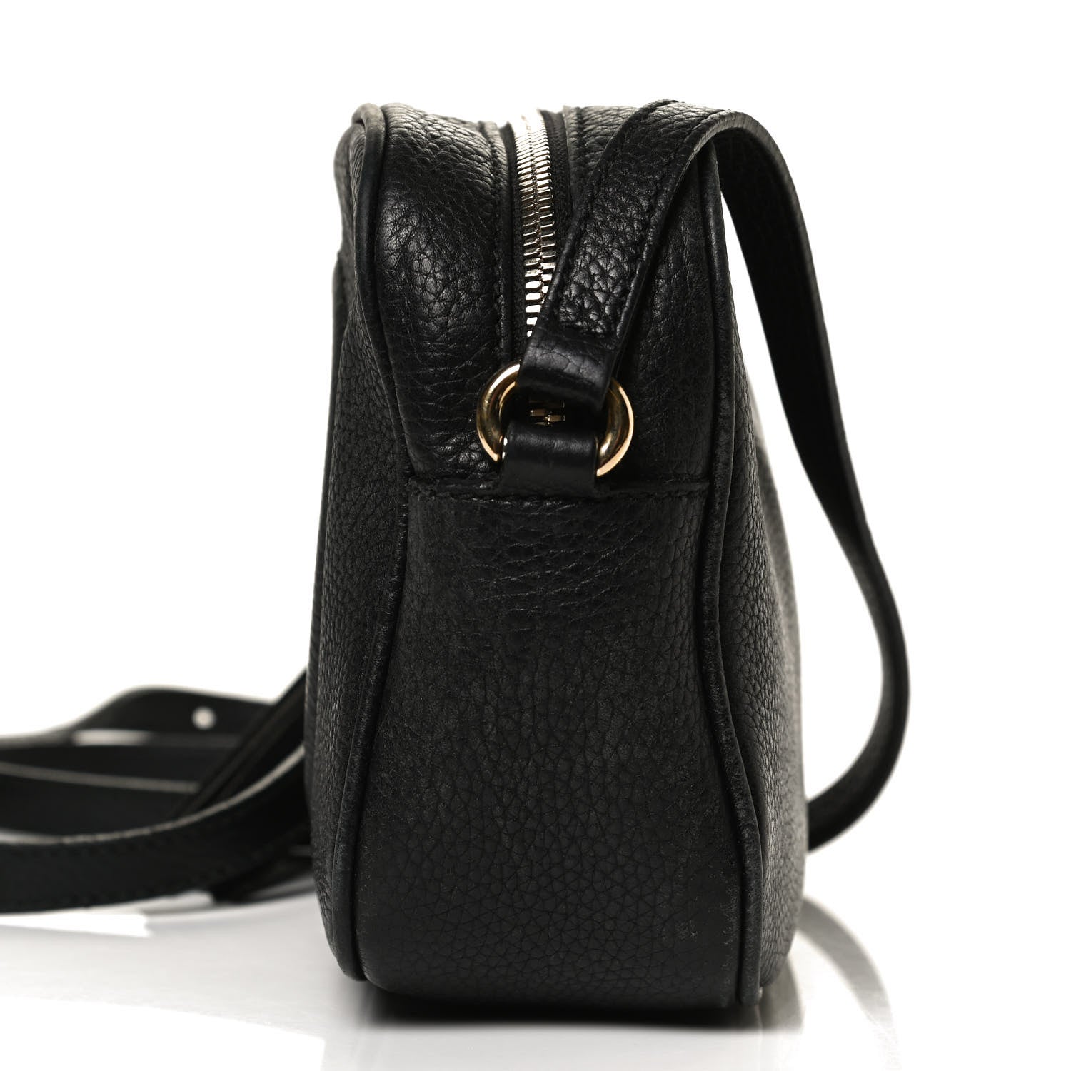 Gucci Pebbled Calfskin Small Soho Disco Bag Black 13 of 14