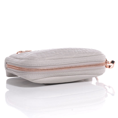 Alexander Wang Pebbled Dumbo Leather Large Fumo Clutch Lilac 4 of 7