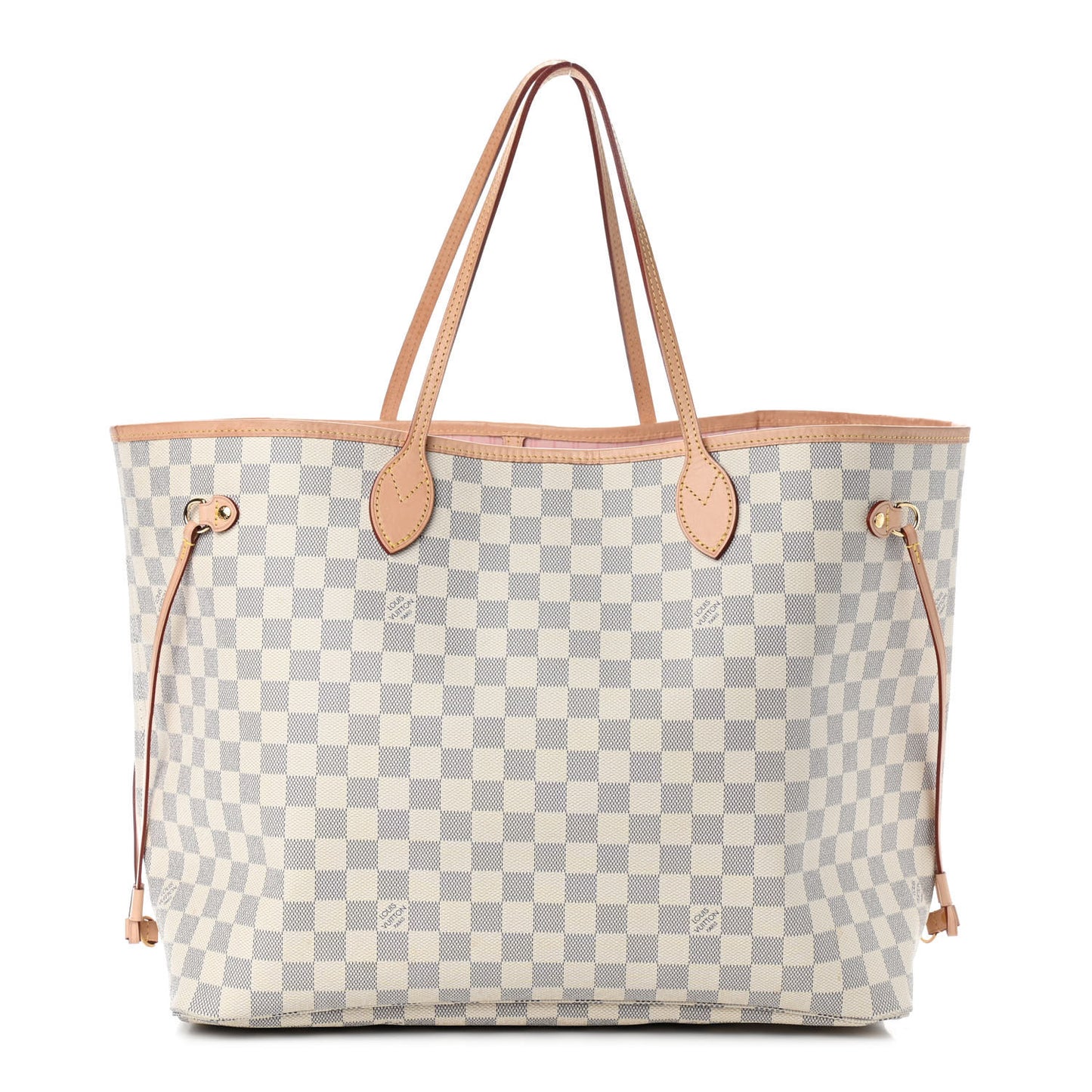Damier Azur Neo Neverfull GM Rose Ballerine