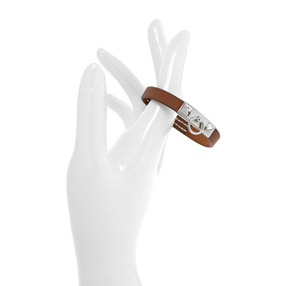 Hermes Swift Micro Rivale Bracelet T2 Gold 2 of 5