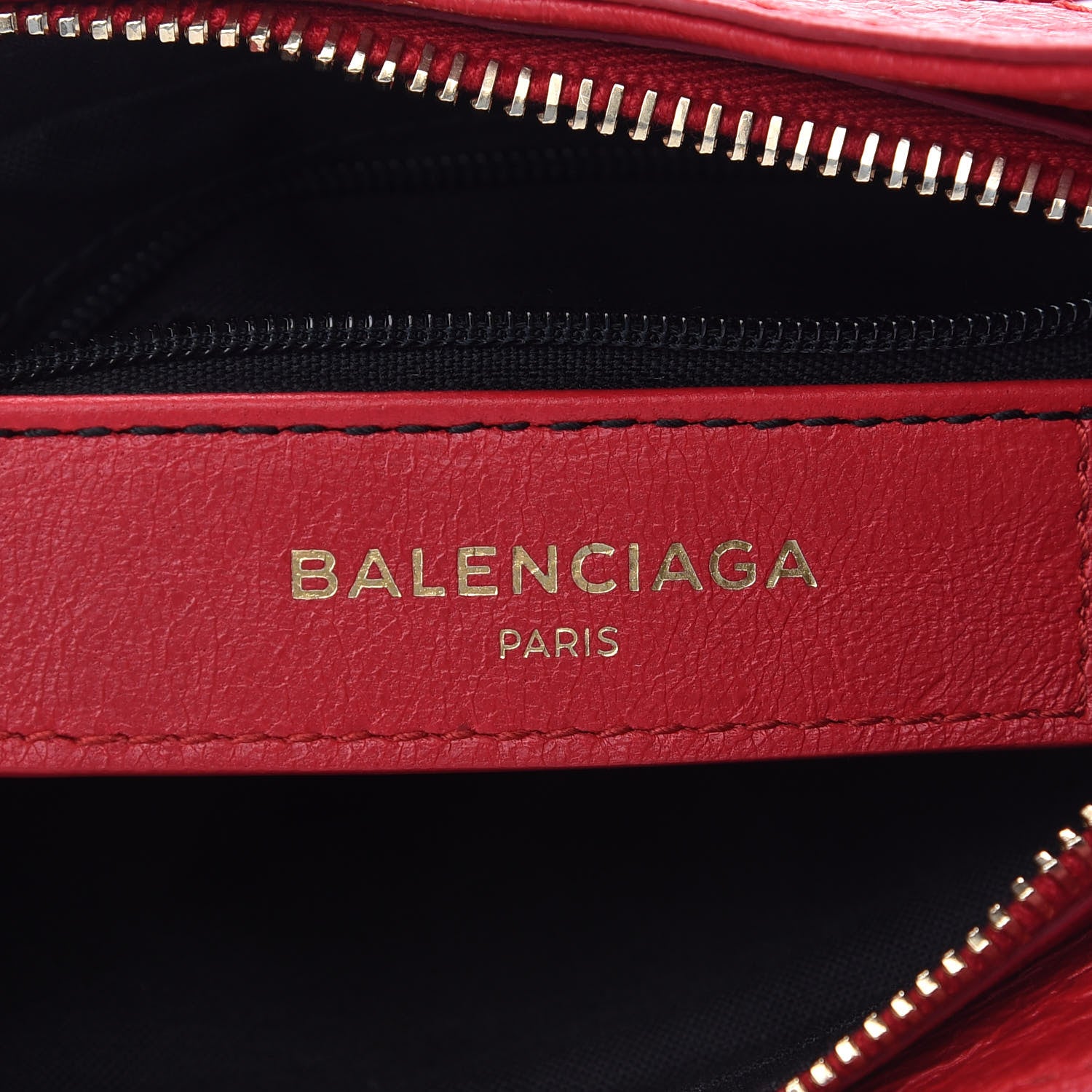 Balenciaga Agneau Giant 12 Gold Hardware Hip Rouge Cardinal 5 of 8