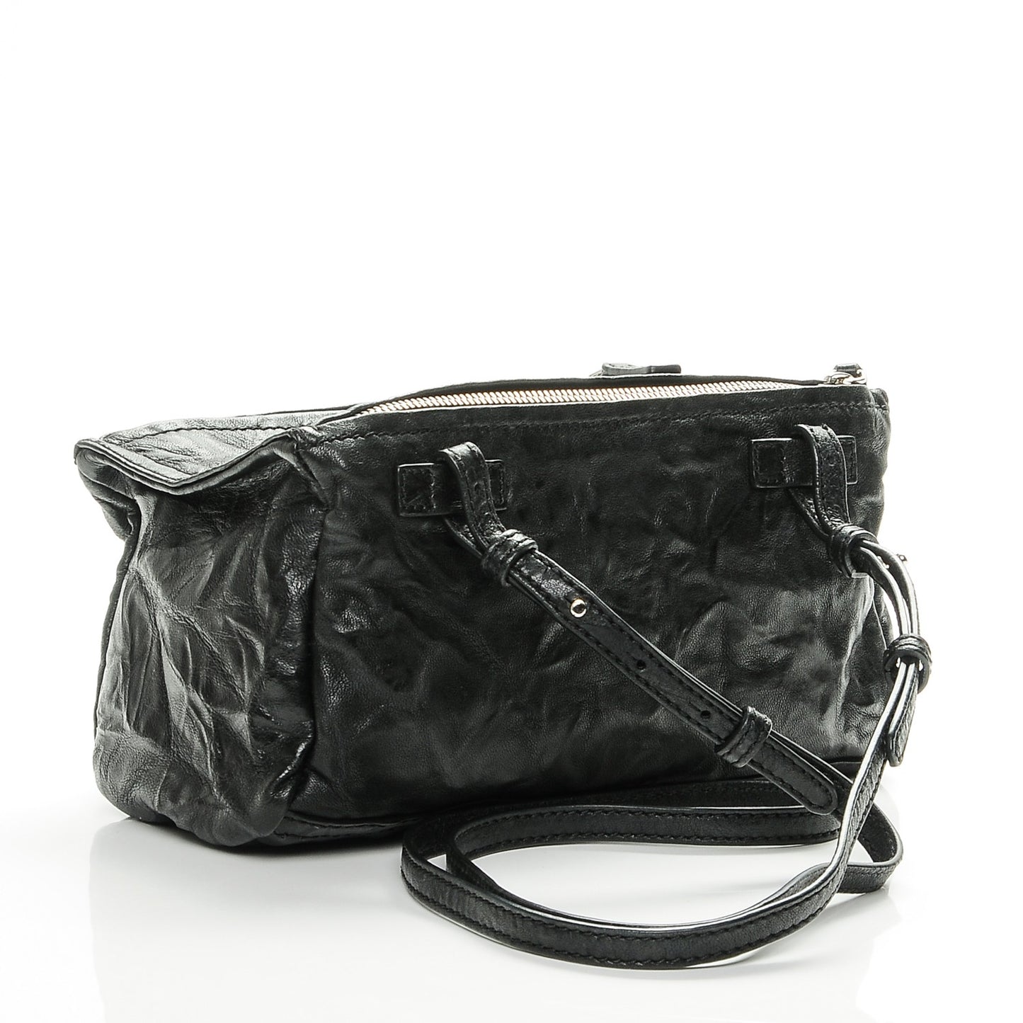 Tumbled Sheepskin Mini Pandora Black