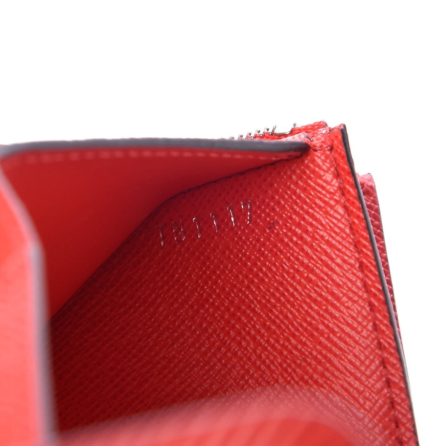 Epi Twist Compact Wallet Red