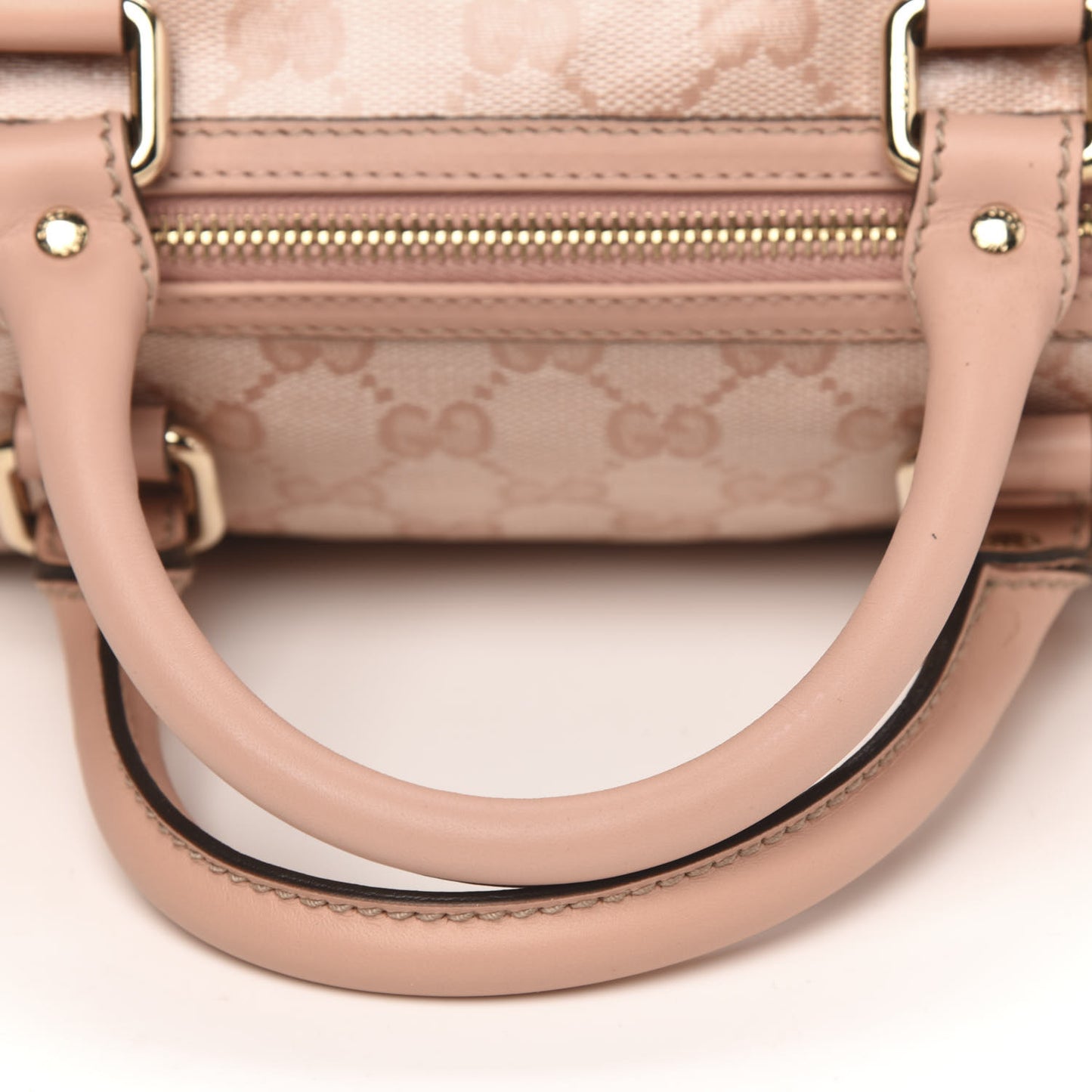 Crystal Monogram Joy Medium Boston Pink