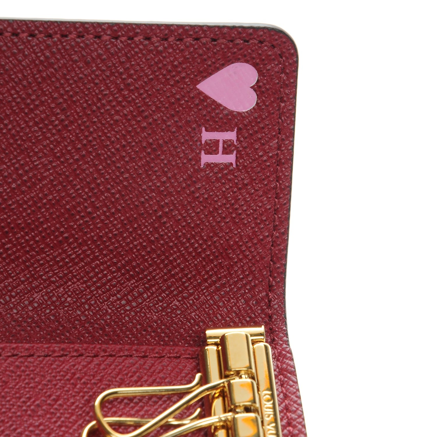 Louis Vuitton Monogram 4 Key Multicles Holder Fuchsia 10 of 10