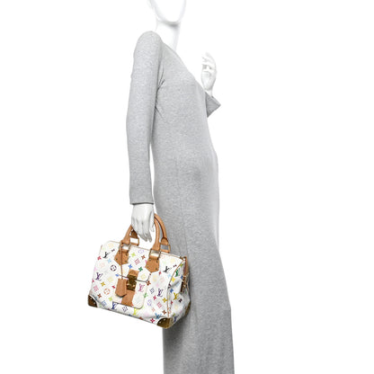 Louis Vuitton Monogram Multicolor Speedy 30 White 2 of 8