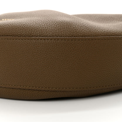Khaite Pebbled Calfskin Augustina Hobo Hazelnut 9 of 9