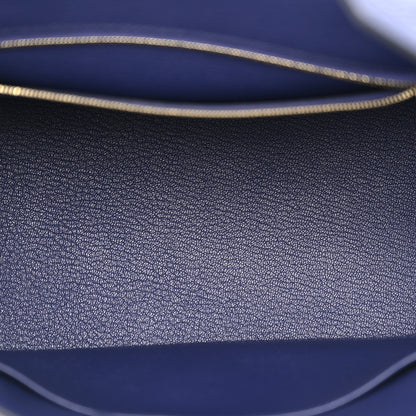 Hermes Togo BIRKIN 30 Bleu Encre 5 of 11