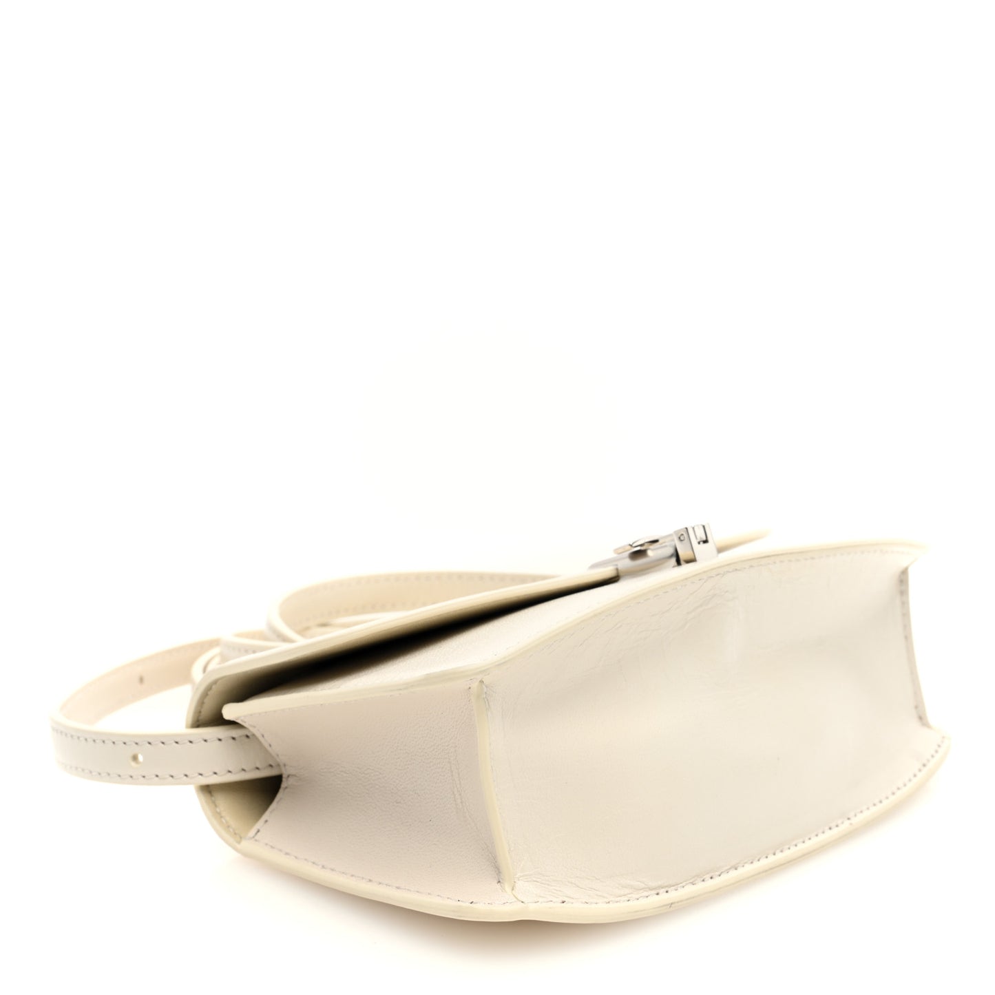 Smooth Calfskin The Sofia E/W Crossbody Ivory