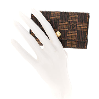 Louis Vuitton LOUIS VUITTON Damier Ebene Multicles 6 Key Holder 2 of 8