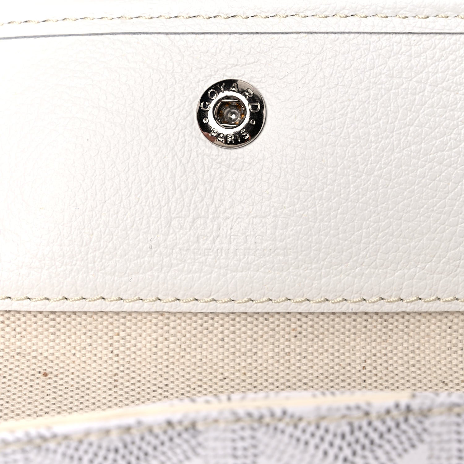 Goyard Goyardine Saint Louis PM White 6 of 8