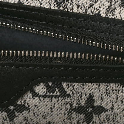 Louis Vuitton LOUIS VUITTON Denim Monogram Jacquard Neverfull MM Grey 10 of 10