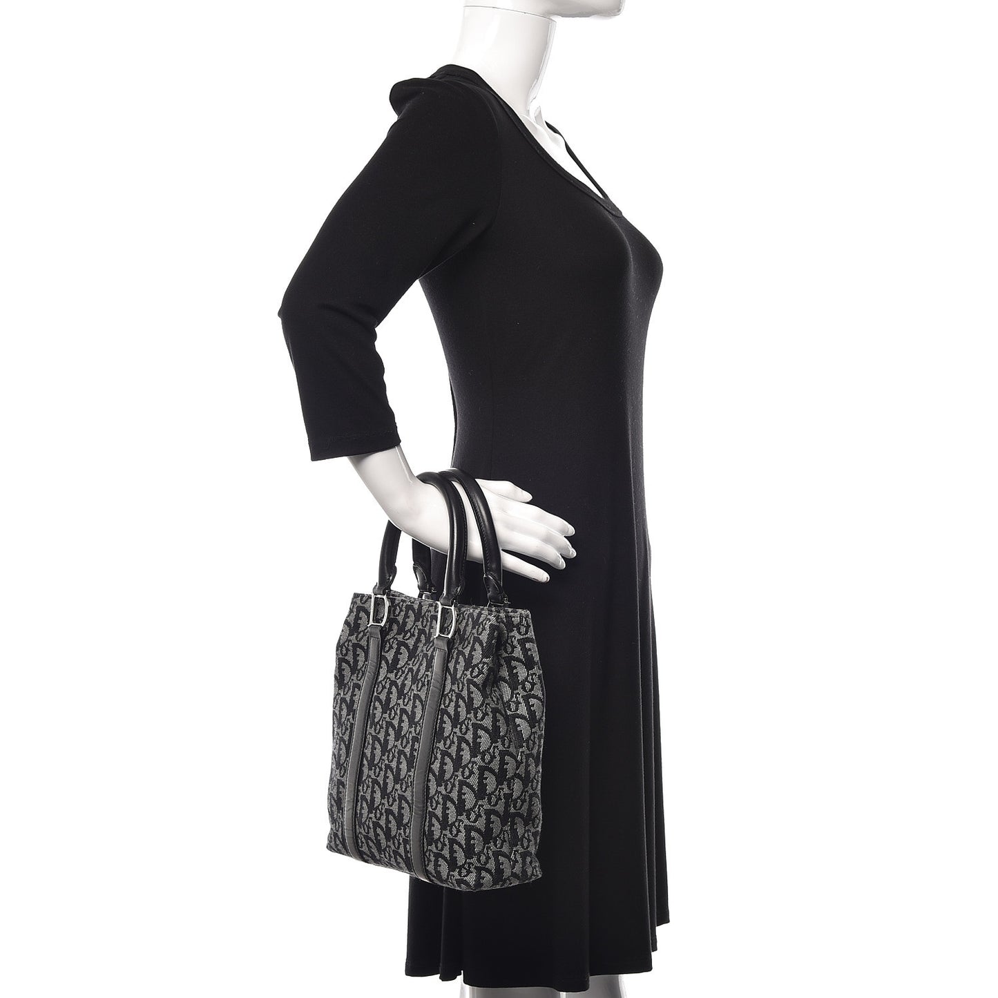 Monogram Tote Black