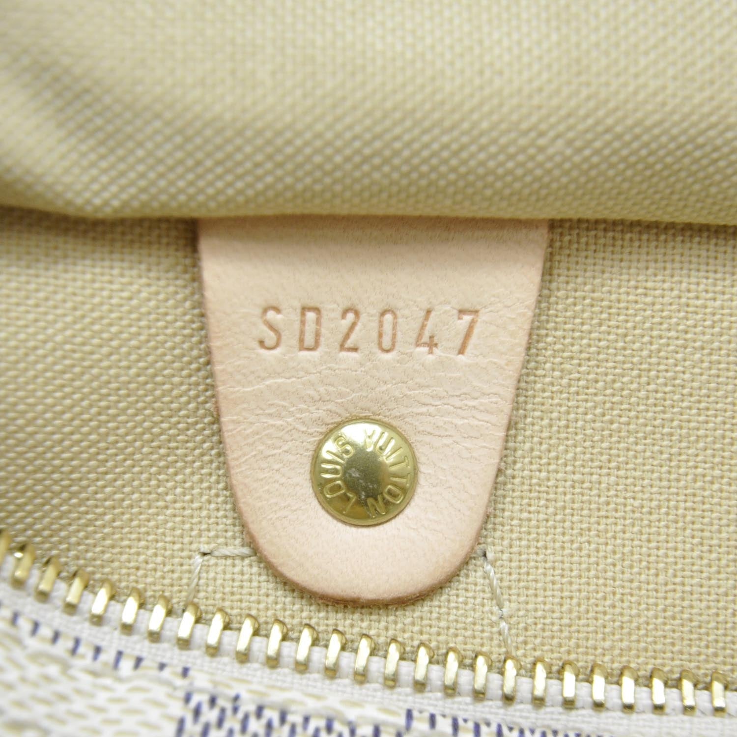 Louis Vuitton Damier Azur Speedy 25 8 of 8