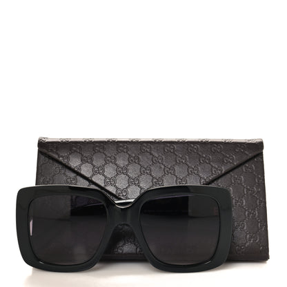 Gucci Acetate Square Frame Sunglasses GG3814S Black 7 of 7