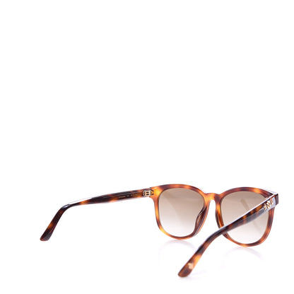 Gucci Round Frame Star Sunglasses GG0232SK Tortoiseshell 4 of 9