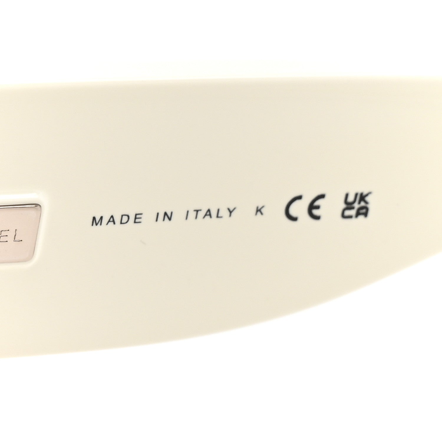 Chanel Acetate Square Sunglasses 6058 Black White 6 of 8