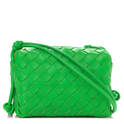 Bottega Veneta Nappa Intrecciato Mini Loop Camera Bag Parakeet 1 of 9