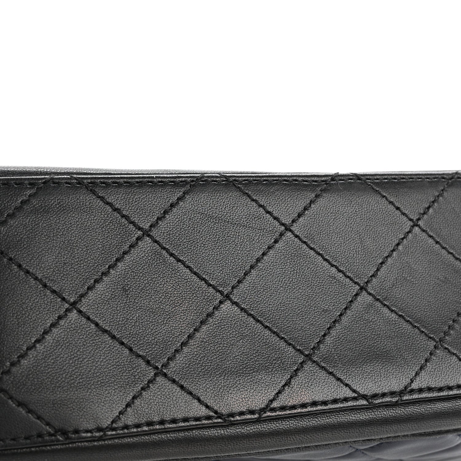 Chanel Lambskin Quilted Medium Elegant CC Flap Navy Black 11 of 11