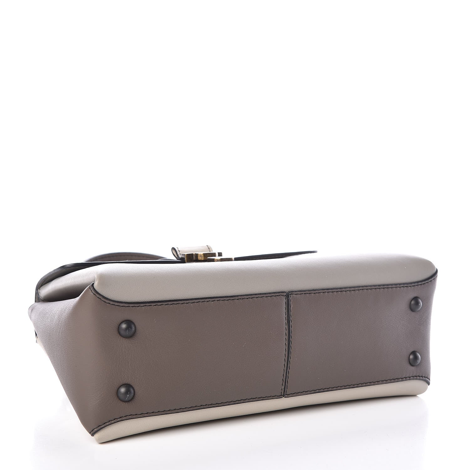 Bottega Veneta Nappa Small Piazza Bag Dark Cement Steel Cement 4 of 8