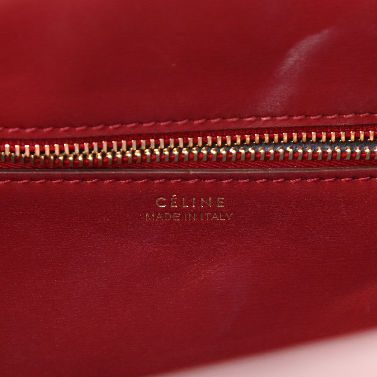 Smooth Calfskin Small Tie Knot Tote Red