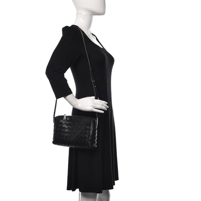 Bottega Veneta Nappa Intrecciato Crossbody Black 2 of 9