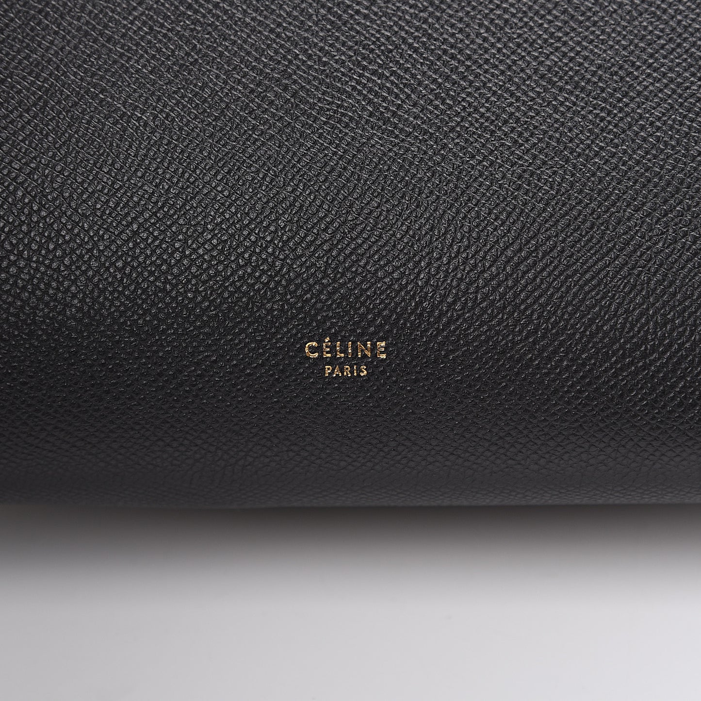 Grained Calfskin Mini Belt Bag Black