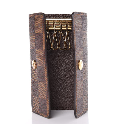 Louis Vuitton Damier Ebene Multicles 4 Key Holder 5 of 9