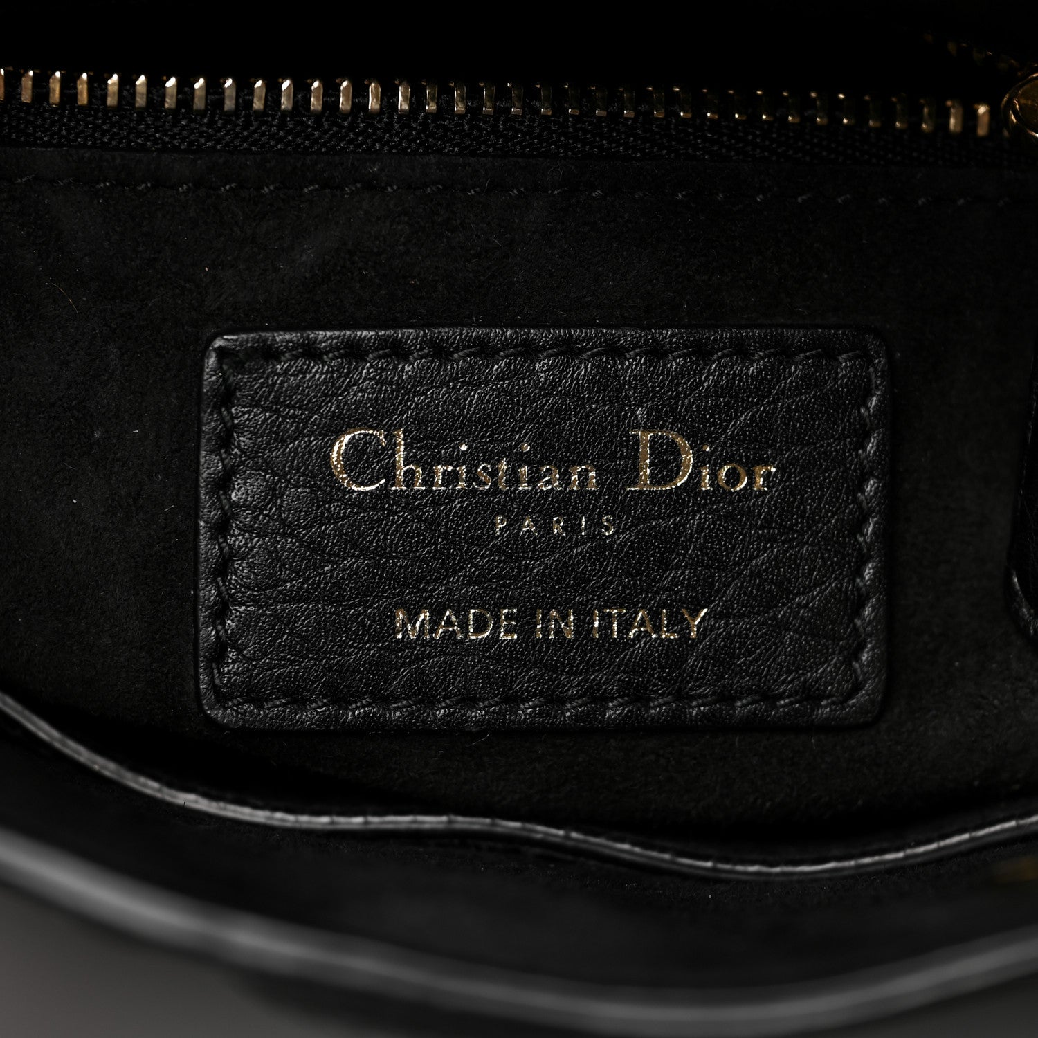 Christian Dior Calfskin Cannage Mini Lady Dior Black 11 of 17