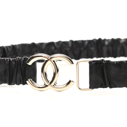 Chanel Calfskin CC Belt 80 32 Black 3 of 4