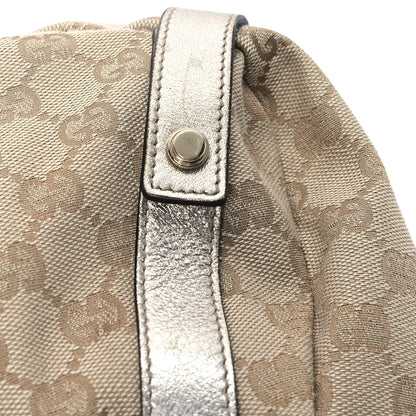 Gucci Monogram Medium Abbey Shoulder Bag Gold 11 of 11