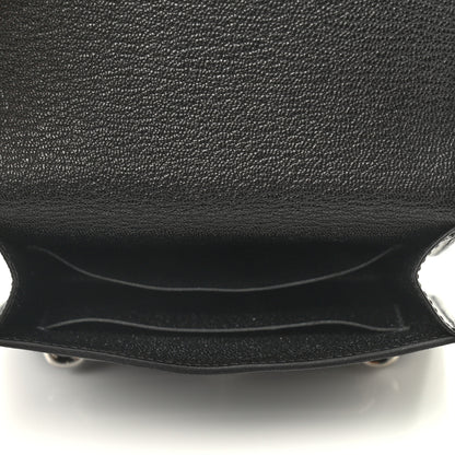 Hermes Chevre Mysore Roulis Slim Wallet Black 6 of 7