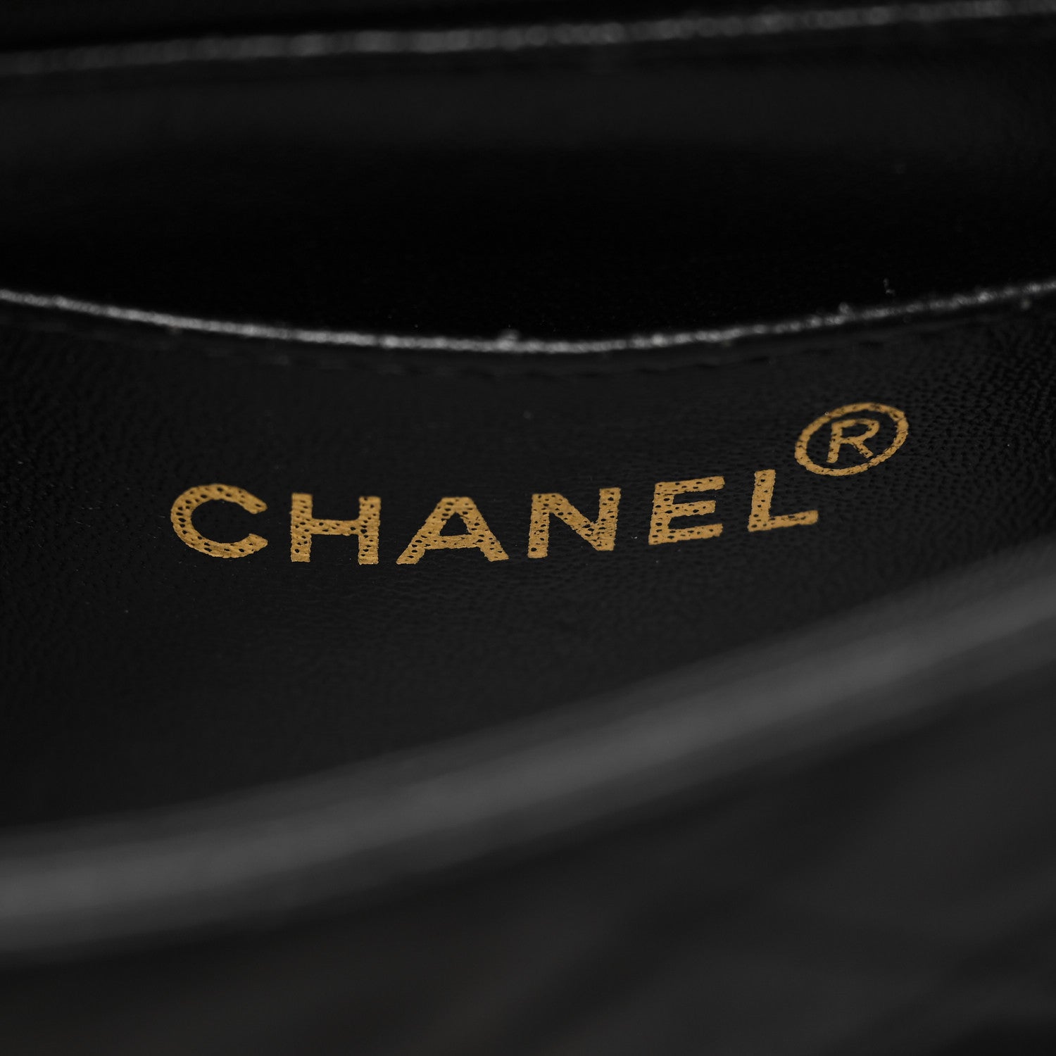 Chanel Lambskin Quilted Mini Square Flap Bag Black 6 of 13