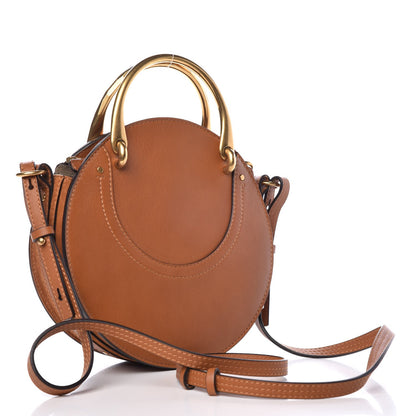 Chloe Calfskin Suede Small Pixie Bag Caramel 3 of 7