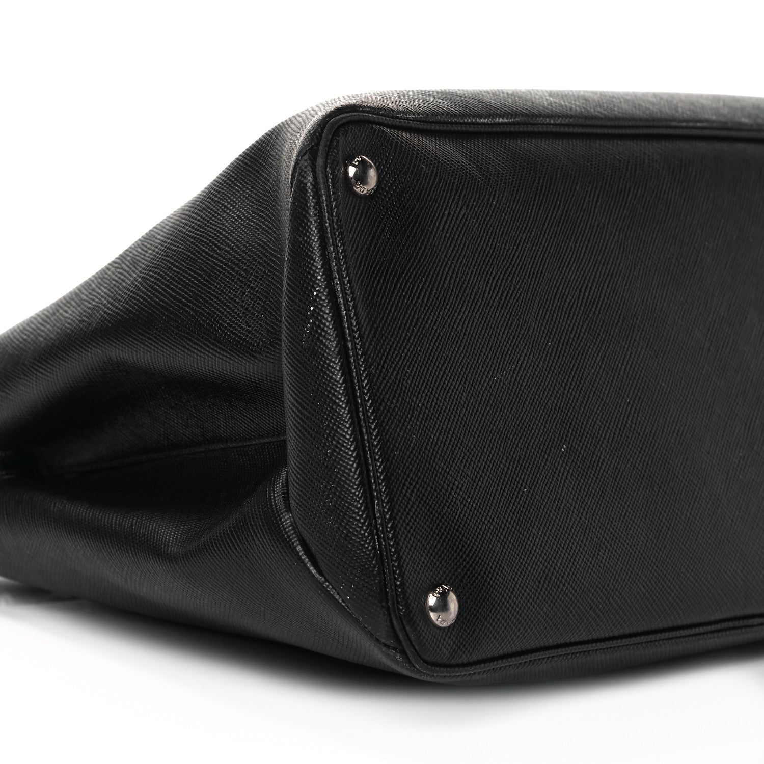 Prada Saffiano Cuir Twin Tote Black 7 of 14