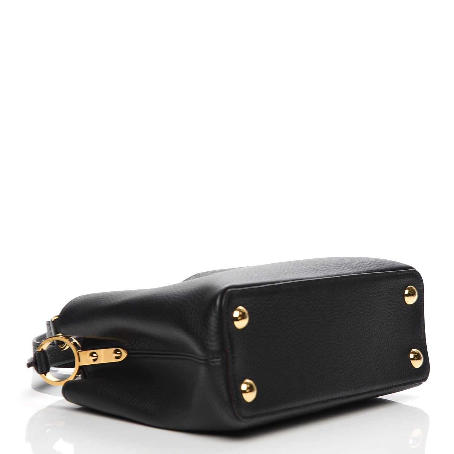 Louis Vuitton Taurillon Capucines BB Black 5 of 7