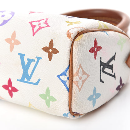 Louis Vuitton Monogram Multicolor Mini Sac HL Speedy White 11 of 13