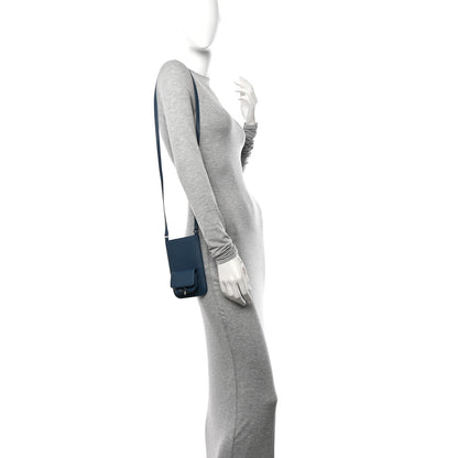 Loro Piana Grained Calfskin Phone Case Cloud Sky 2 of 10