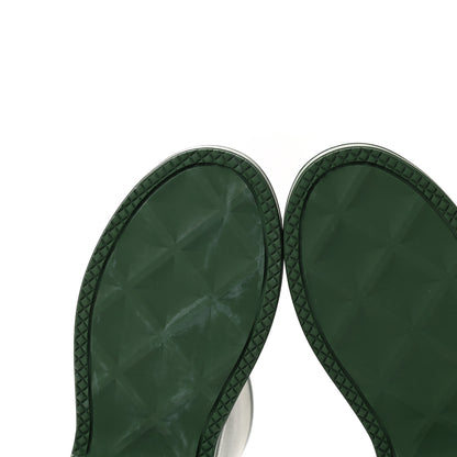 Chanel Caoutchouk CC High Boots 39 Dark Green 9 of 10