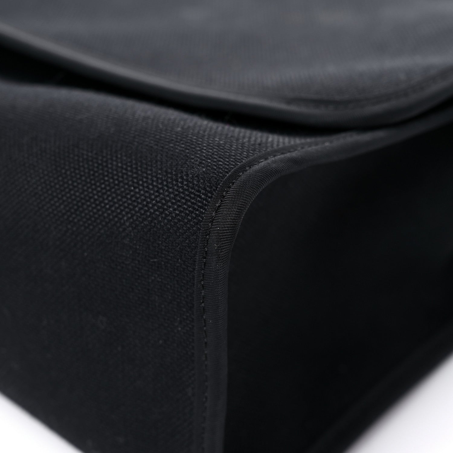 Hermes Military Toile Vache Hunter Herbag Zip PM 31 Black 10 of 16