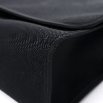 Hermes Military Toile Vache Hunter Herbag Zip PM 31 Black 10 of 16