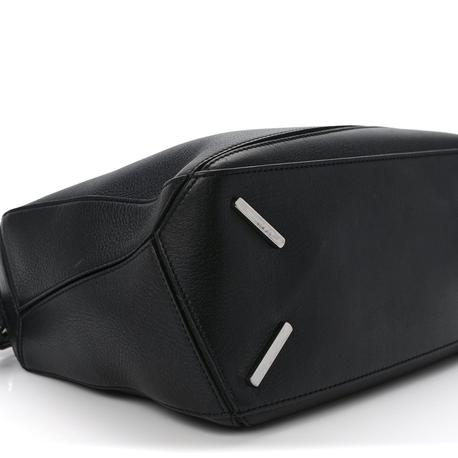 Loewe Calfskin Medium Puzzle Bag Black 7 of 8