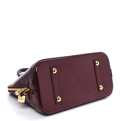 Louis Vuitton Vernis Alma PM Rouge Fauviste 4 of 10