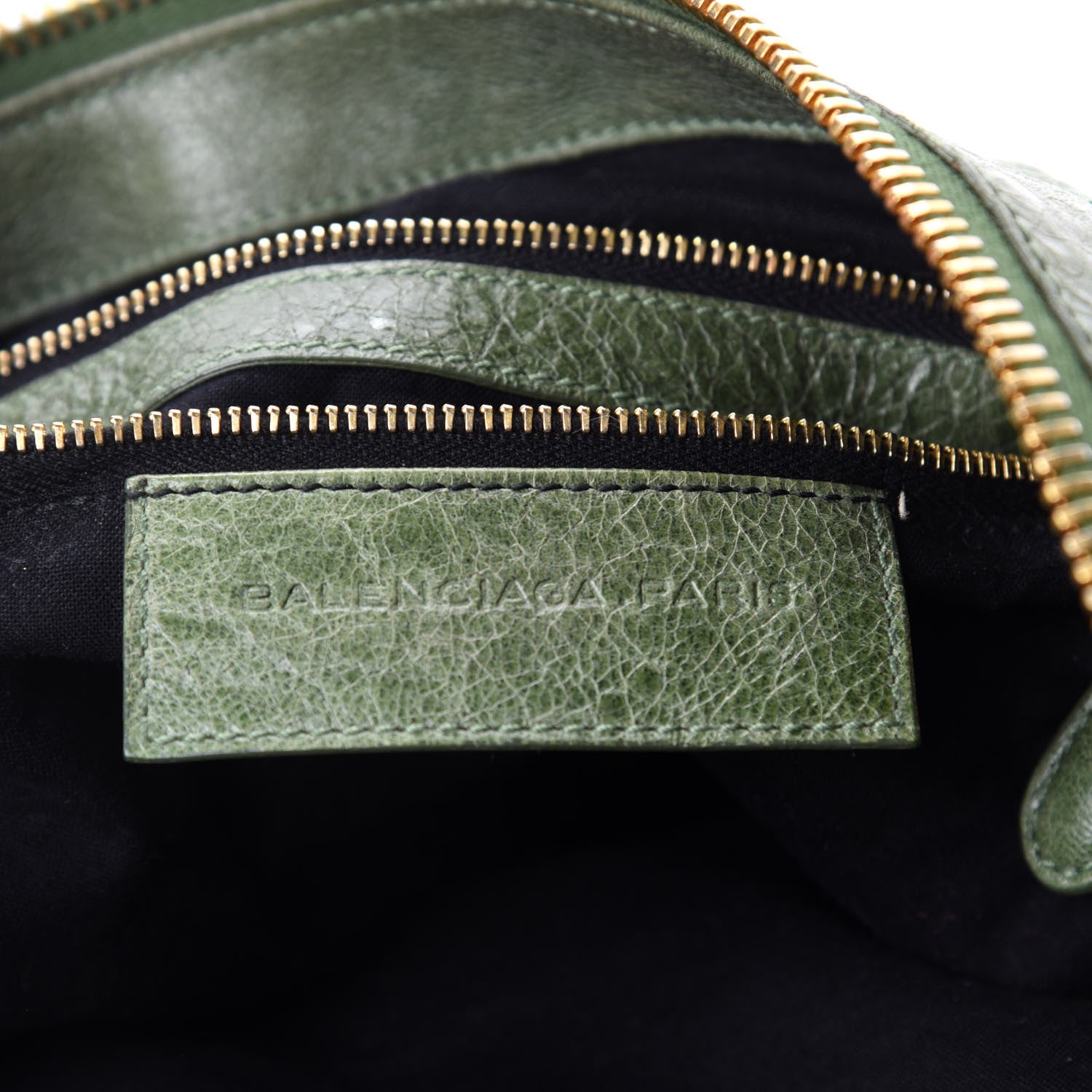 Balenciaga Agneau Giant 21 Gold Hardware Work Vert Militaire 9 of 11