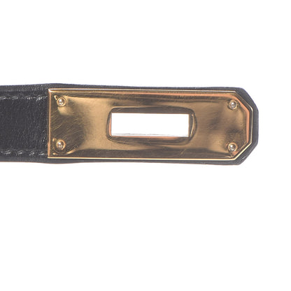Hermes Box Kelly Retourne 32 Black 30 of 39