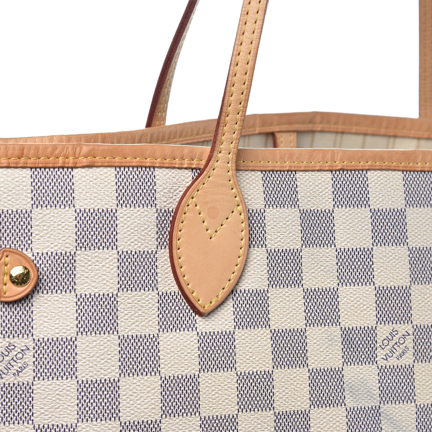 Louis Vuitton Damier Azur Neverfull MM 17 of 17