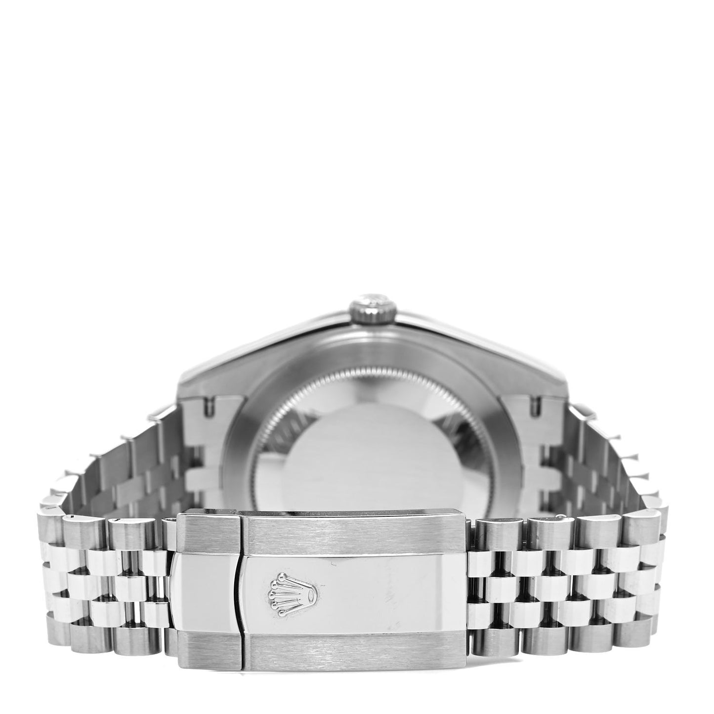 Stainless Steel 18K White Gold 41mm Oyster Perpetual Datejust Watch White 126334