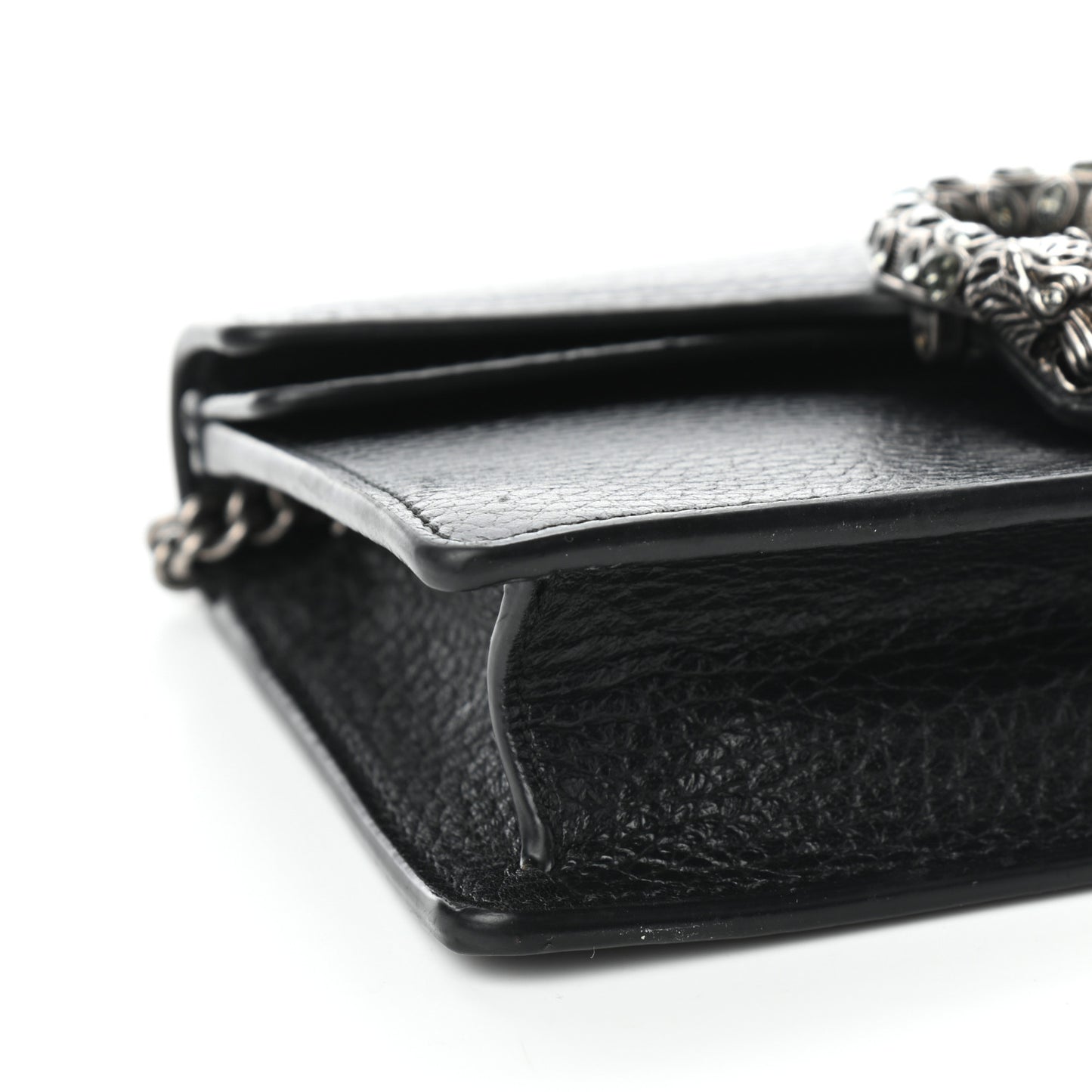 Calfskin Super Mini Dionysus Shoulder Bag Black