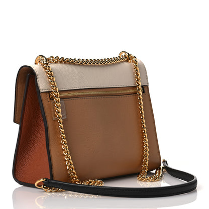 Louis Vuitton Soft Calfskin Mylockme Chain Bag BB Arizona Quartz Caramel 3 of 11