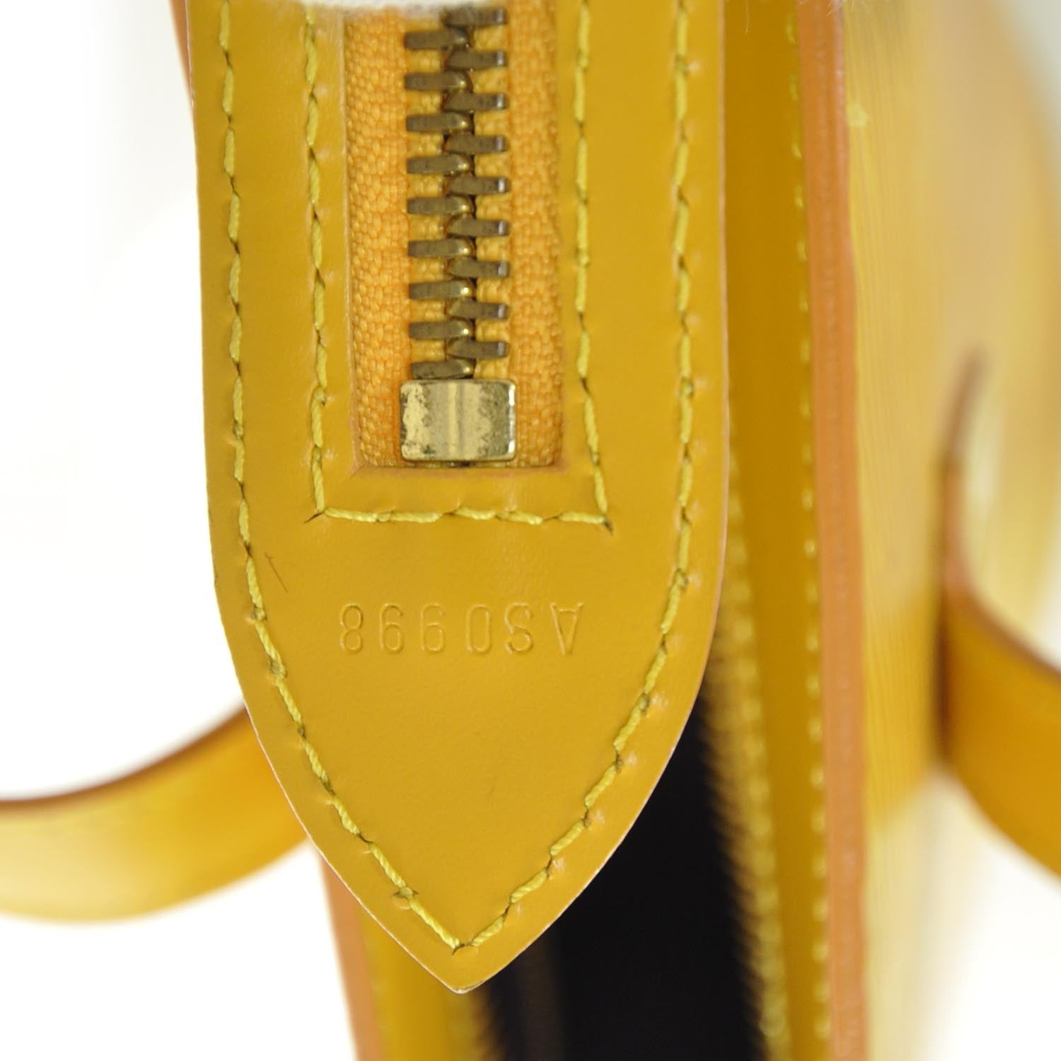 Louis Vuitton Epi Saint Jacques Long Straps Yellow 8 of 8